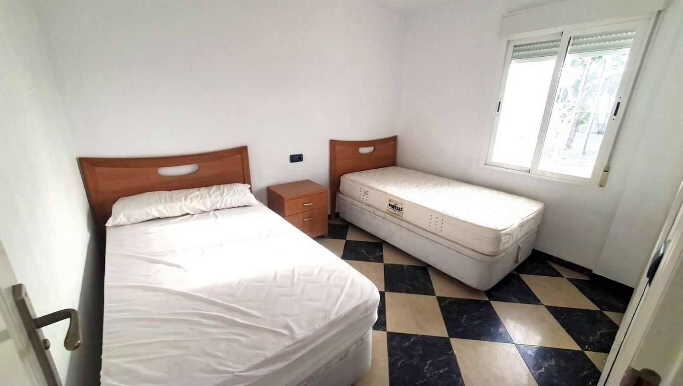 Appartement en première ligne de plage à Motril — Chambre