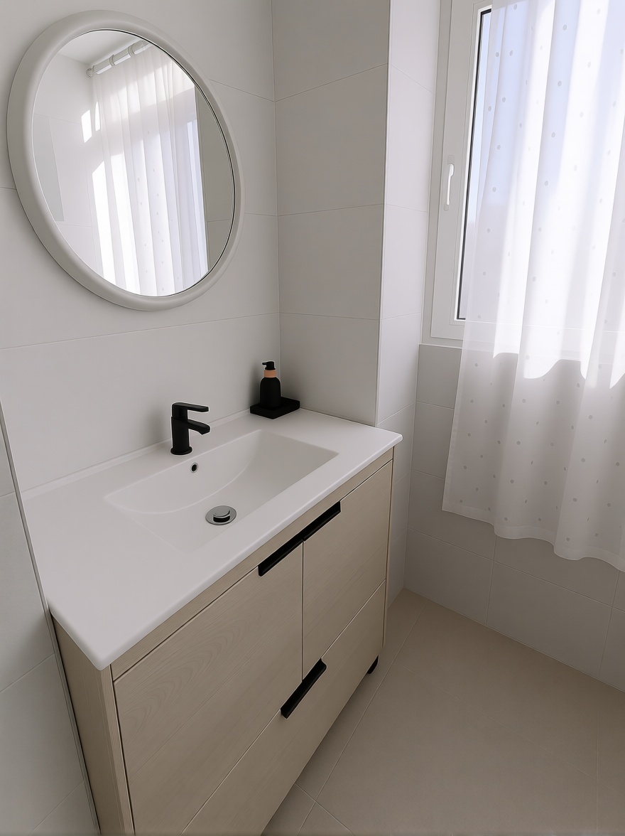 Appartement en première ligne de plage à Motril — Sanitaires