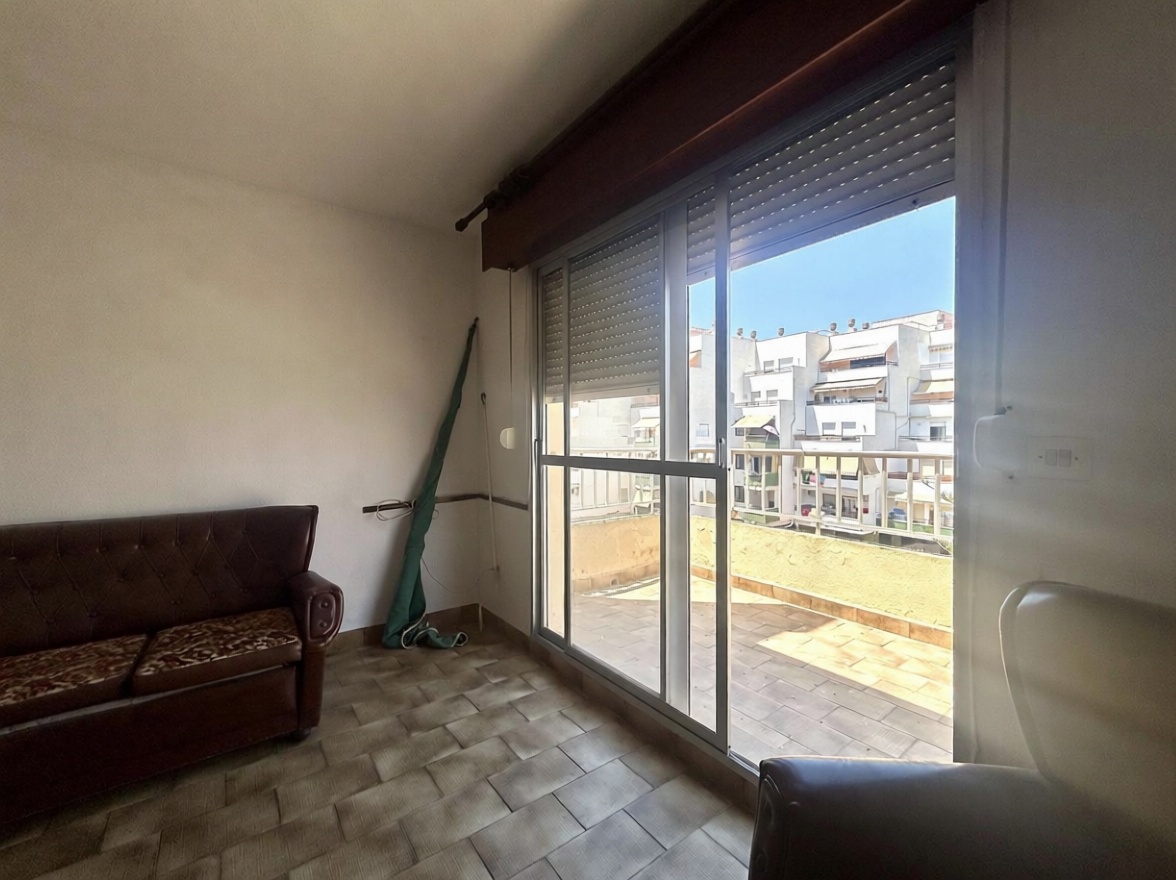 Appartement en première ligne de plage à Salobreña — Chambre