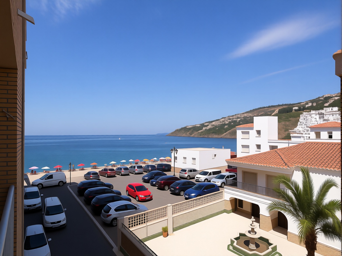 Appartement en première ligne de plage à Salobreña — Vue mer
