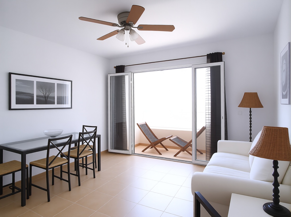 Appartement en première ligne de plage à Salobreña — Séjour