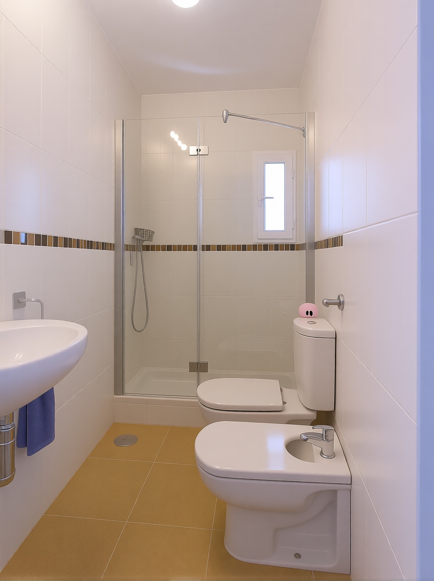 Appartement en première ligne de plage à Salobreña — Sanitaires