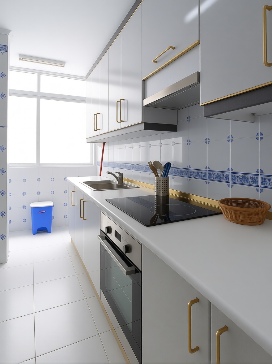Appartement en première ligne de plage à Salobreña — Cuisine