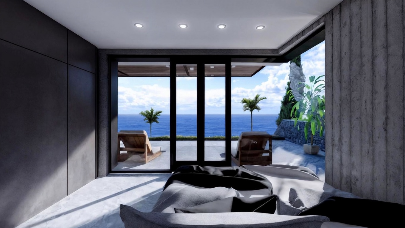 Chalet com acesso direto à praia em Salobreña — Quarto