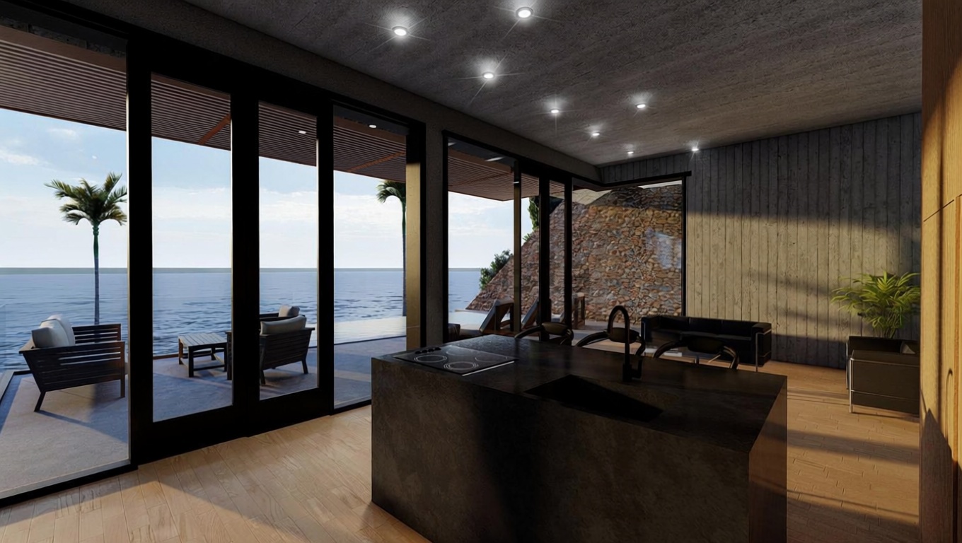 Chalet com acesso direto à praia em Salobreña — Cozinha