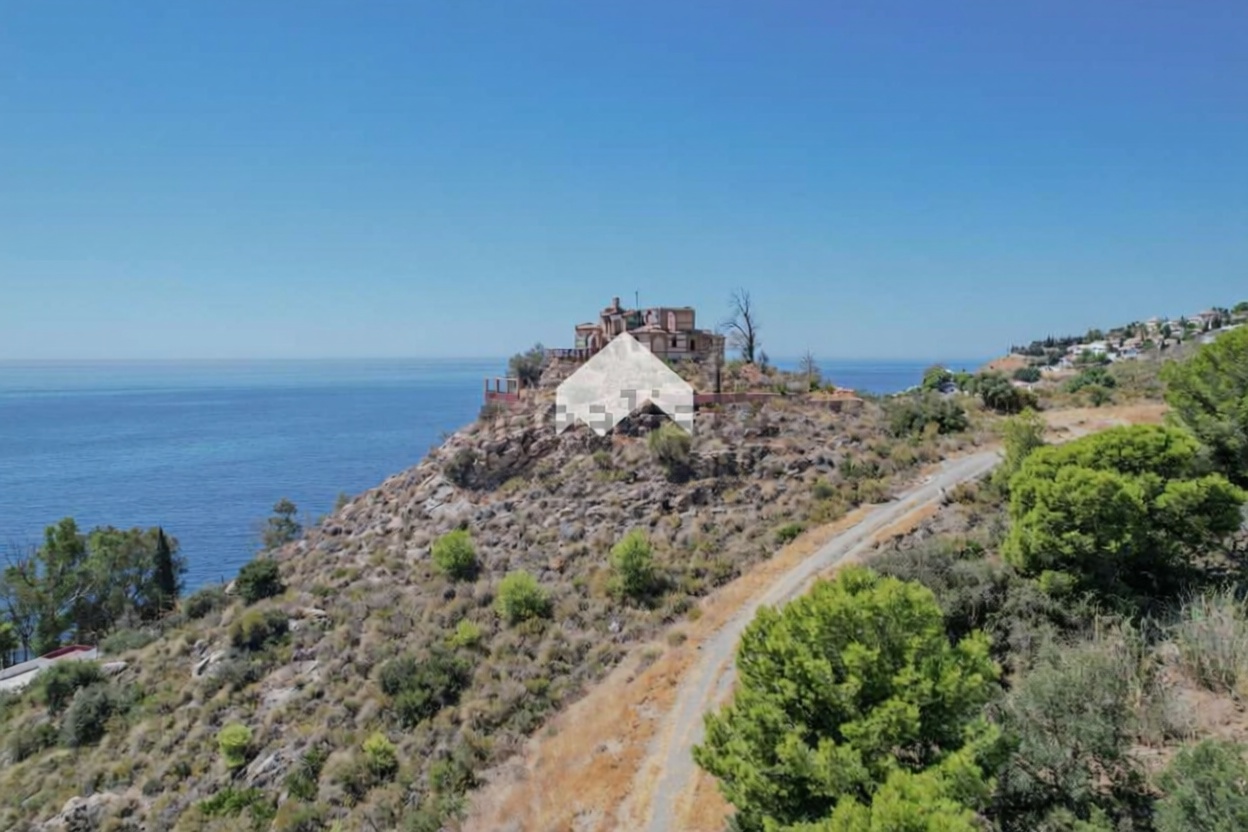 Chalet avec accès direct à la plage à Salobreña — Vue mer