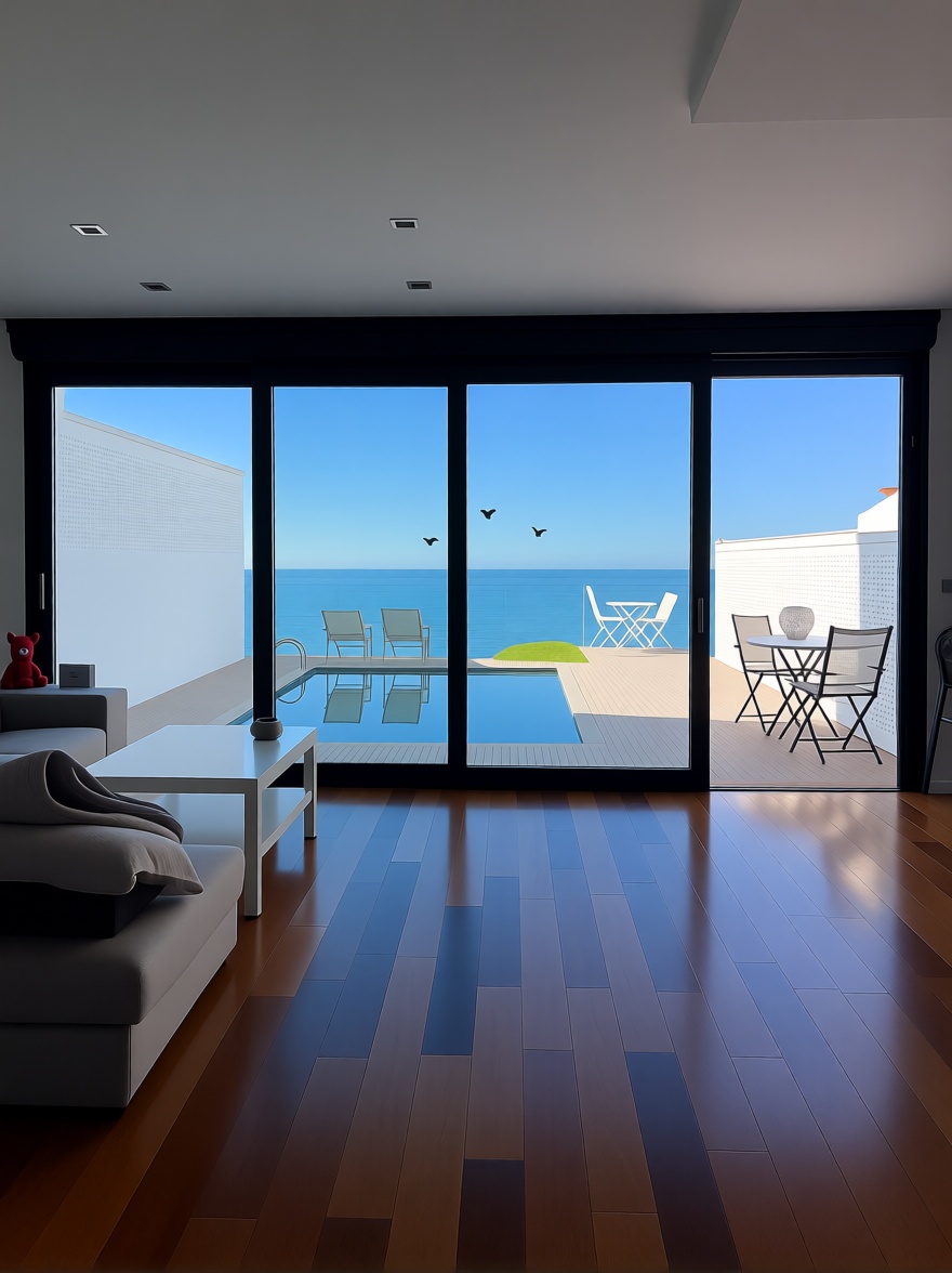 Chalet avec accès direct à la plage à Almuñécar — Séjour