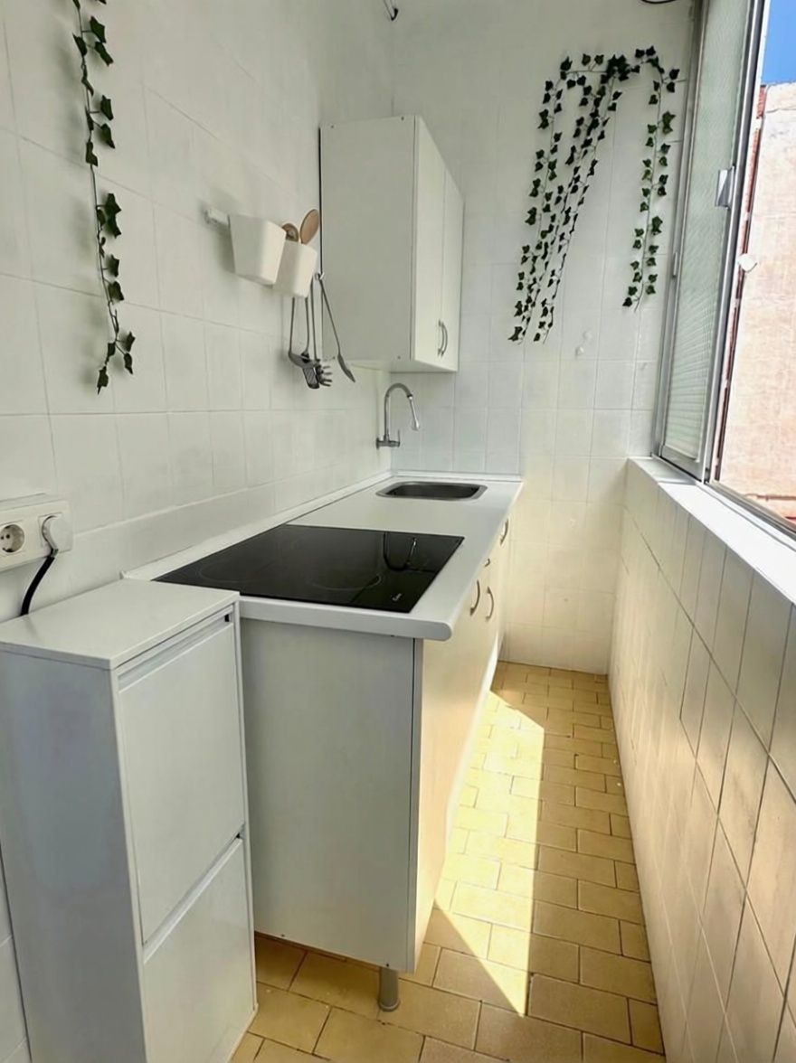 Apartamento em primeira linha de praia em Almuñécar — Cozinha