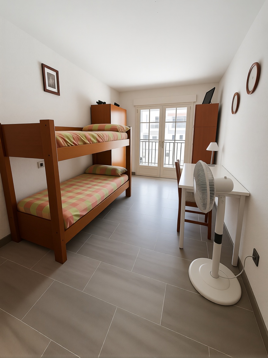 Appartement en première ligne de plage à Almuñécar — Chambre