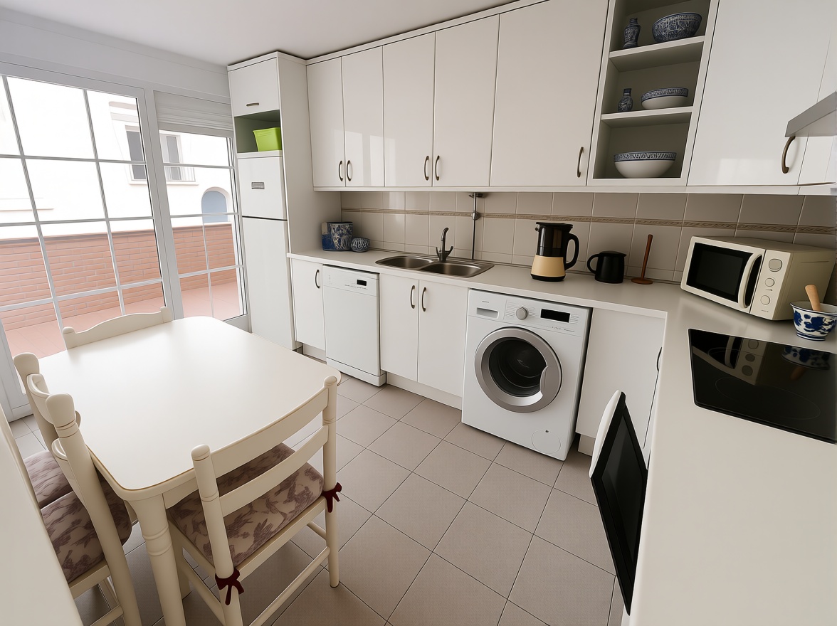Appartement en première ligne de plage à Almuñécar — Cuisine