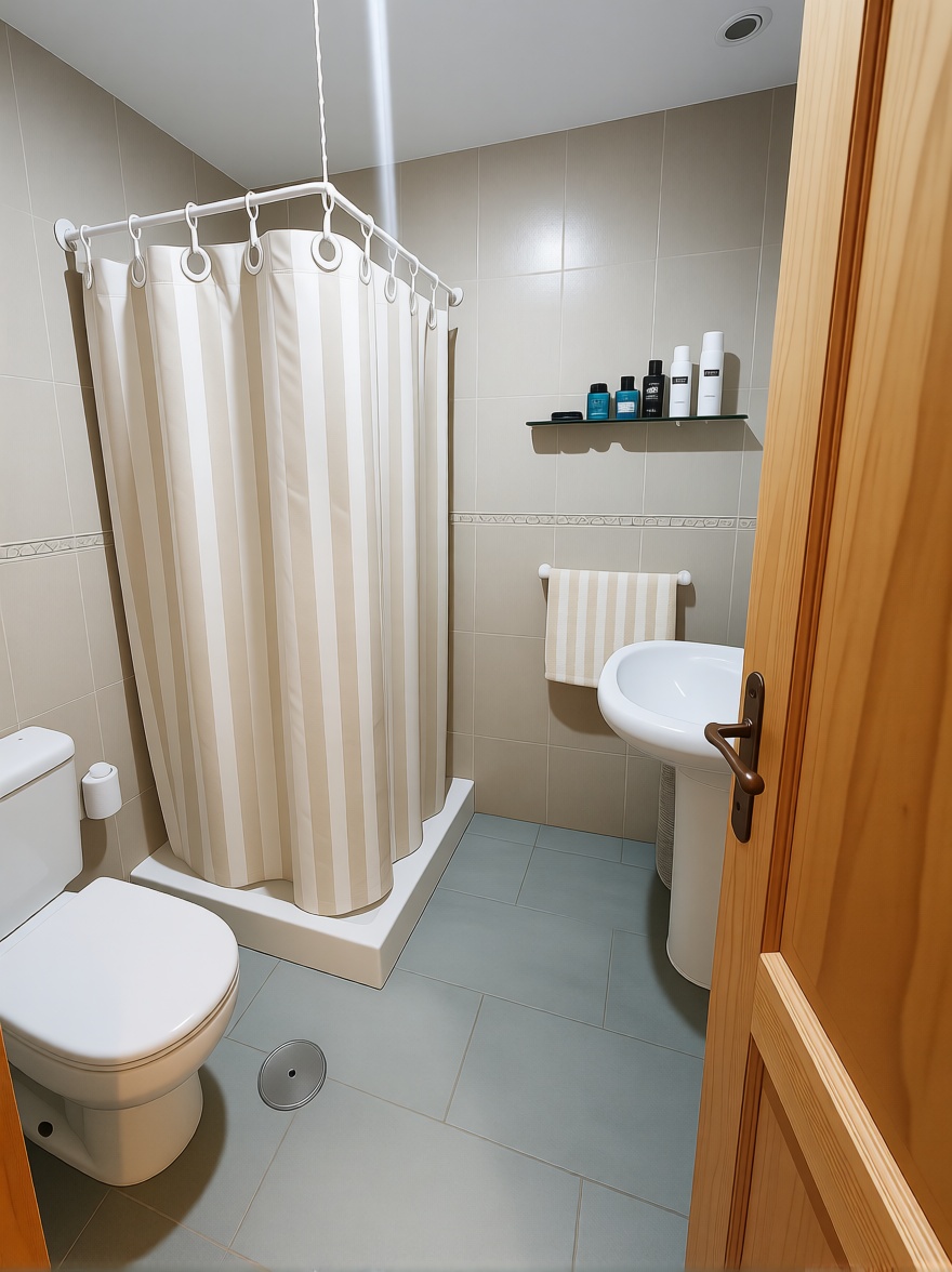 Appartement en première ligne de plage à Almuñécar — Sanitaires