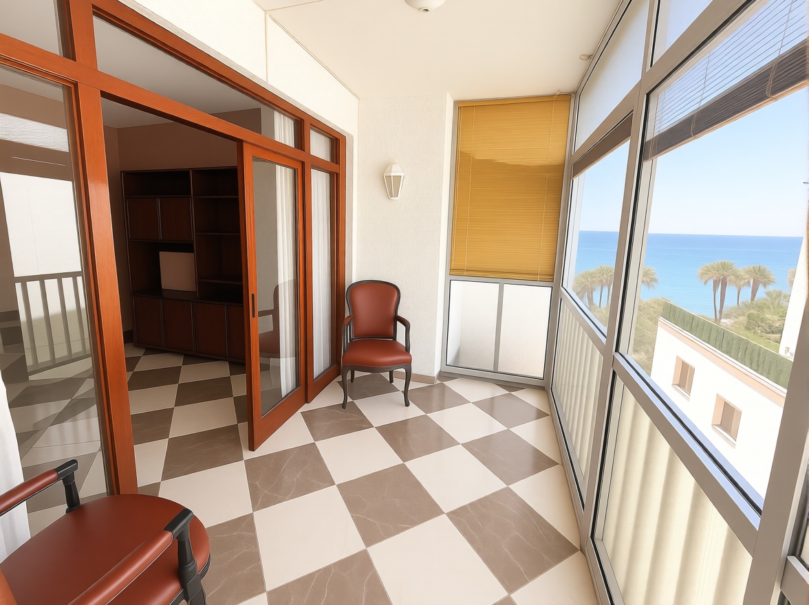 Appartement en première ligne de plage à Almuñécar — Terrasse mer