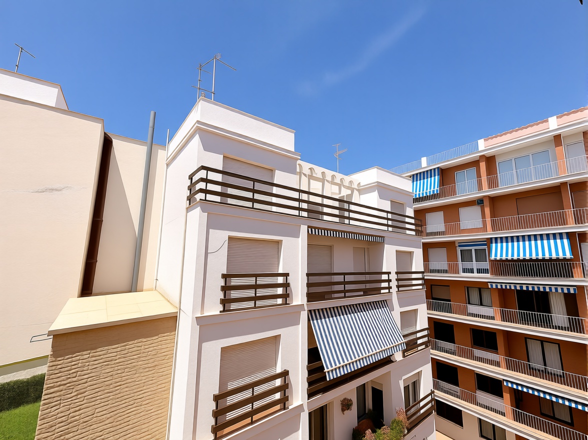 Appartement en première ligne de plage à Almuñécar — Chambre
