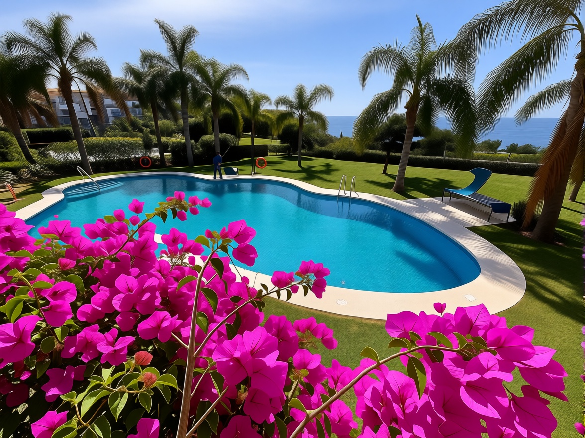 Appartement en première ligne de plage à Almuñécar — Vue mer