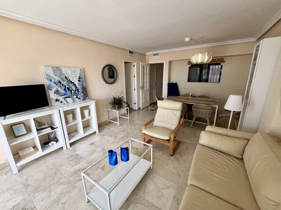 Appartement en première ligne de plage à Almuñécar — Chambre