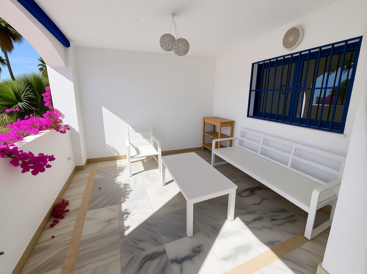 Appartement en première ligne de plage à Almuñécar — Séjour