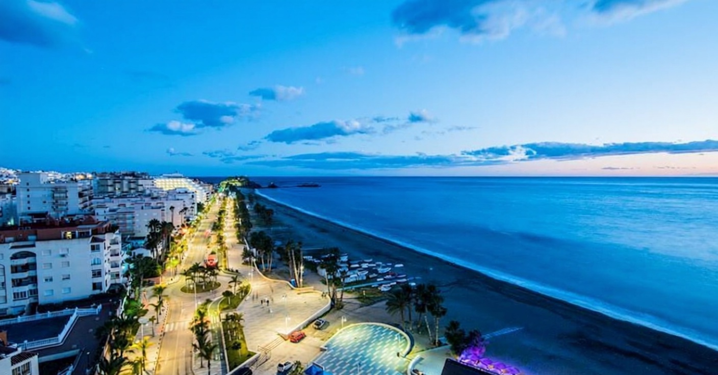 Apartamento em primeira linha de praia em Almuñécar — Vista mar
