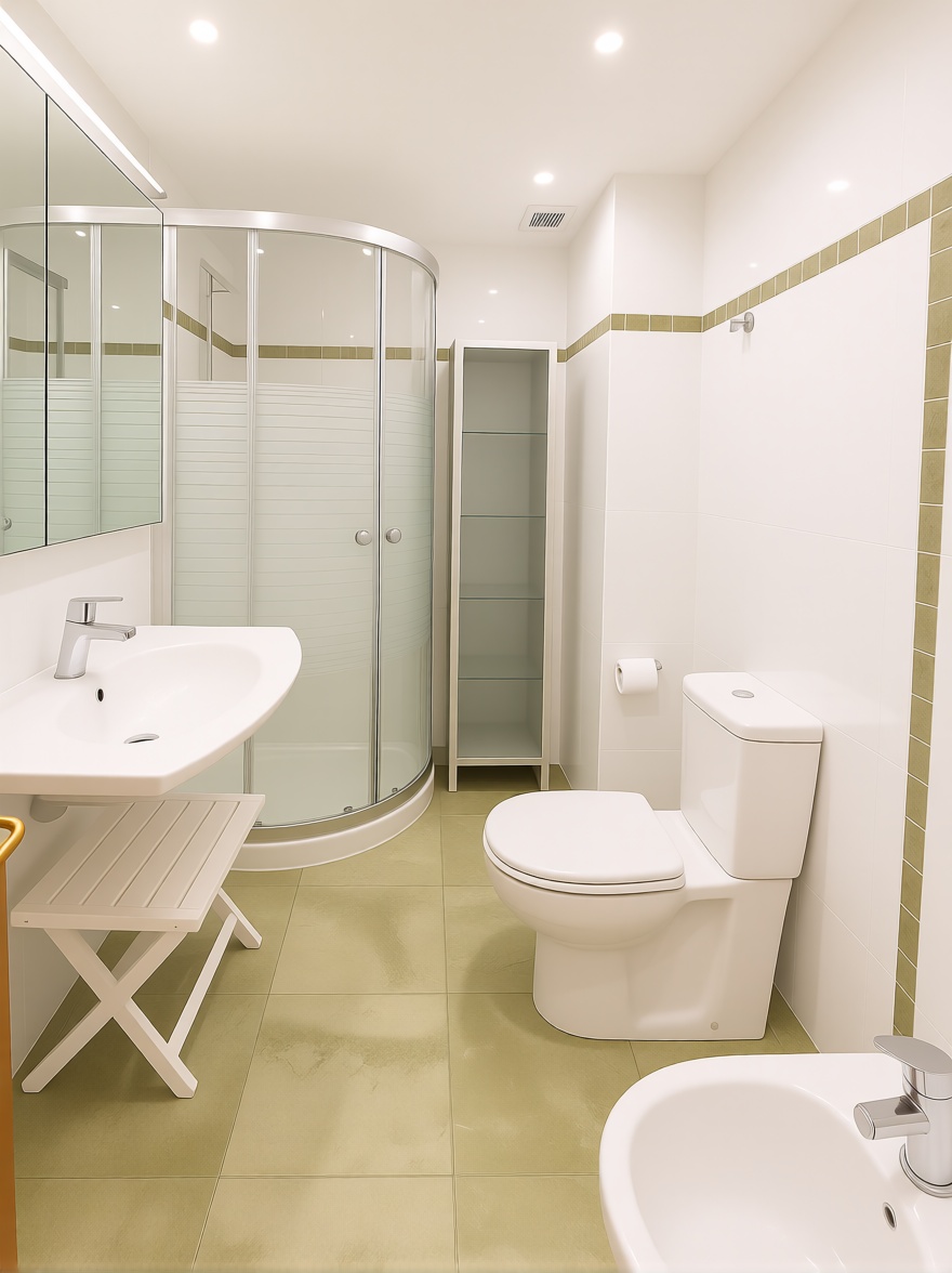 Apartamento em primeira linha de praia em Almuñécar — Casa banho