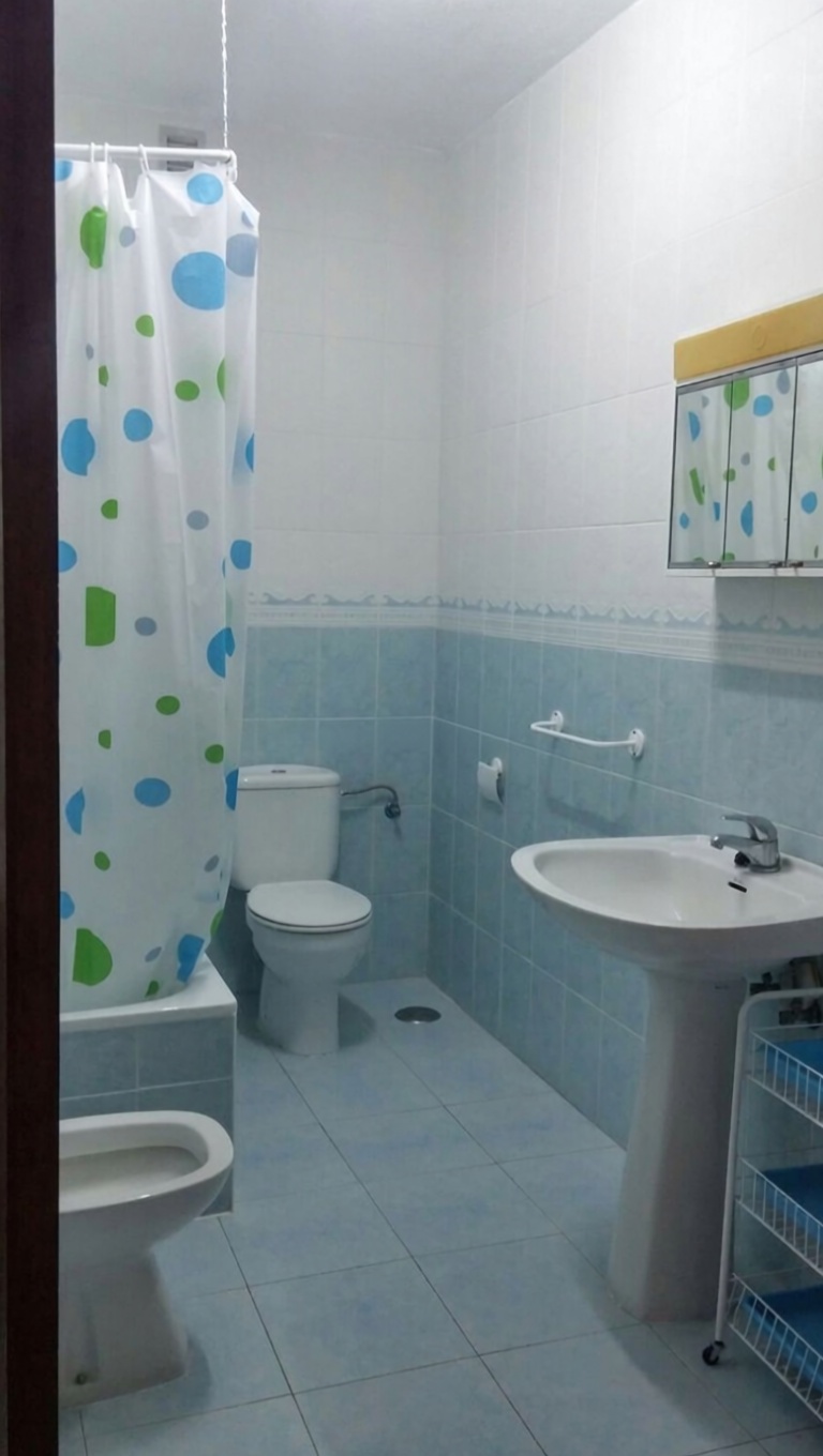 Appartement en première ligne de plage à Almuñécar — Sanitaires