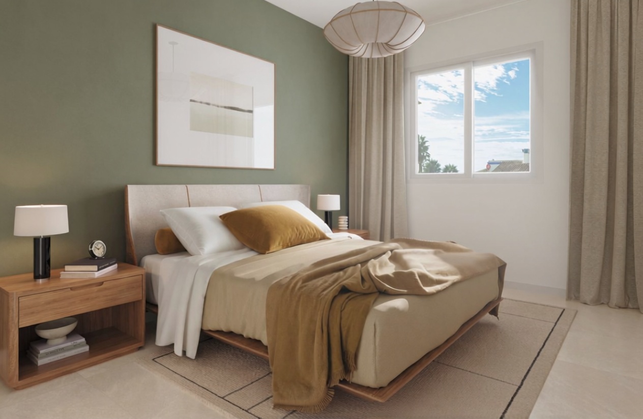 Beachfront flat in Almuñécar — Bedroom