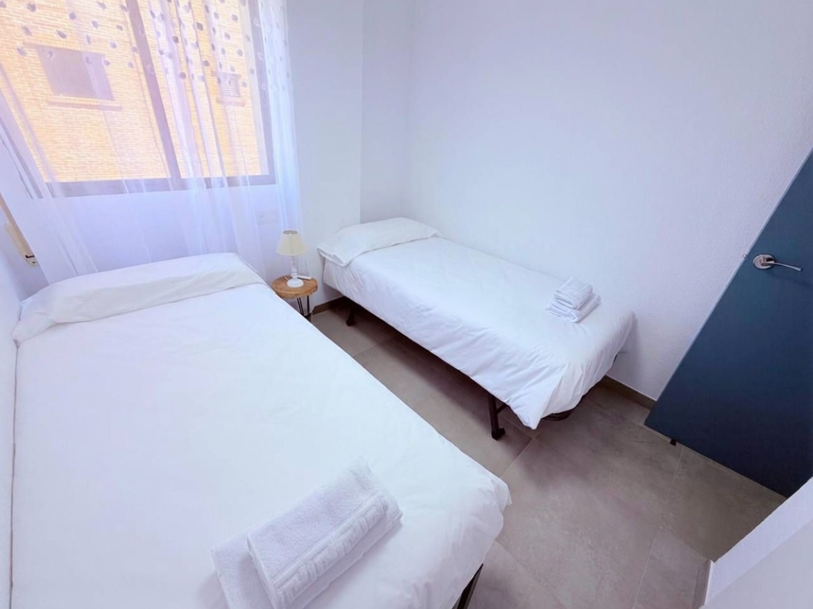 Appartement en première ligne de plage à Almuñécar — Séjour