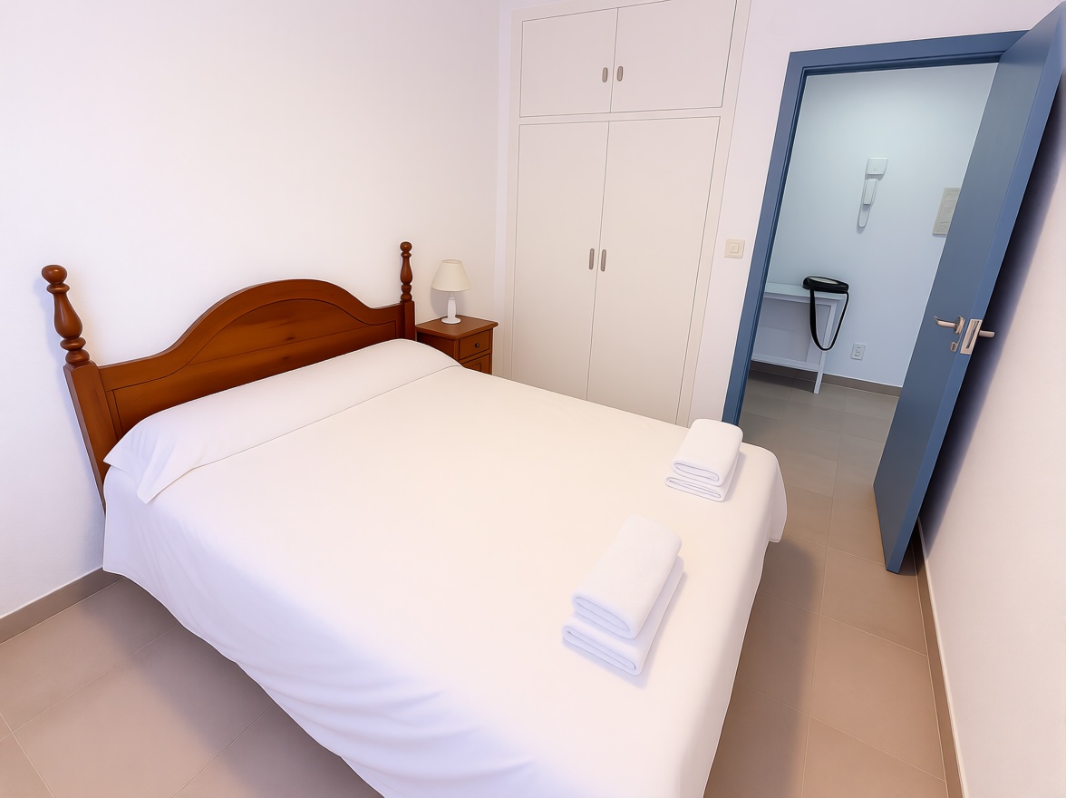 Appartement en première ligne de plage à Almuñécar — Chambre