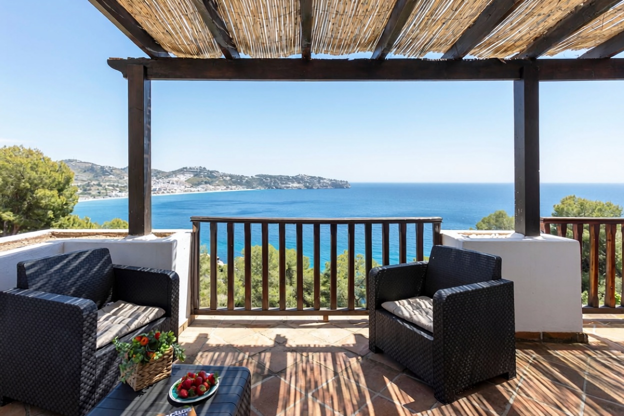 Chalet com acesso direto à praia em Almuñécar