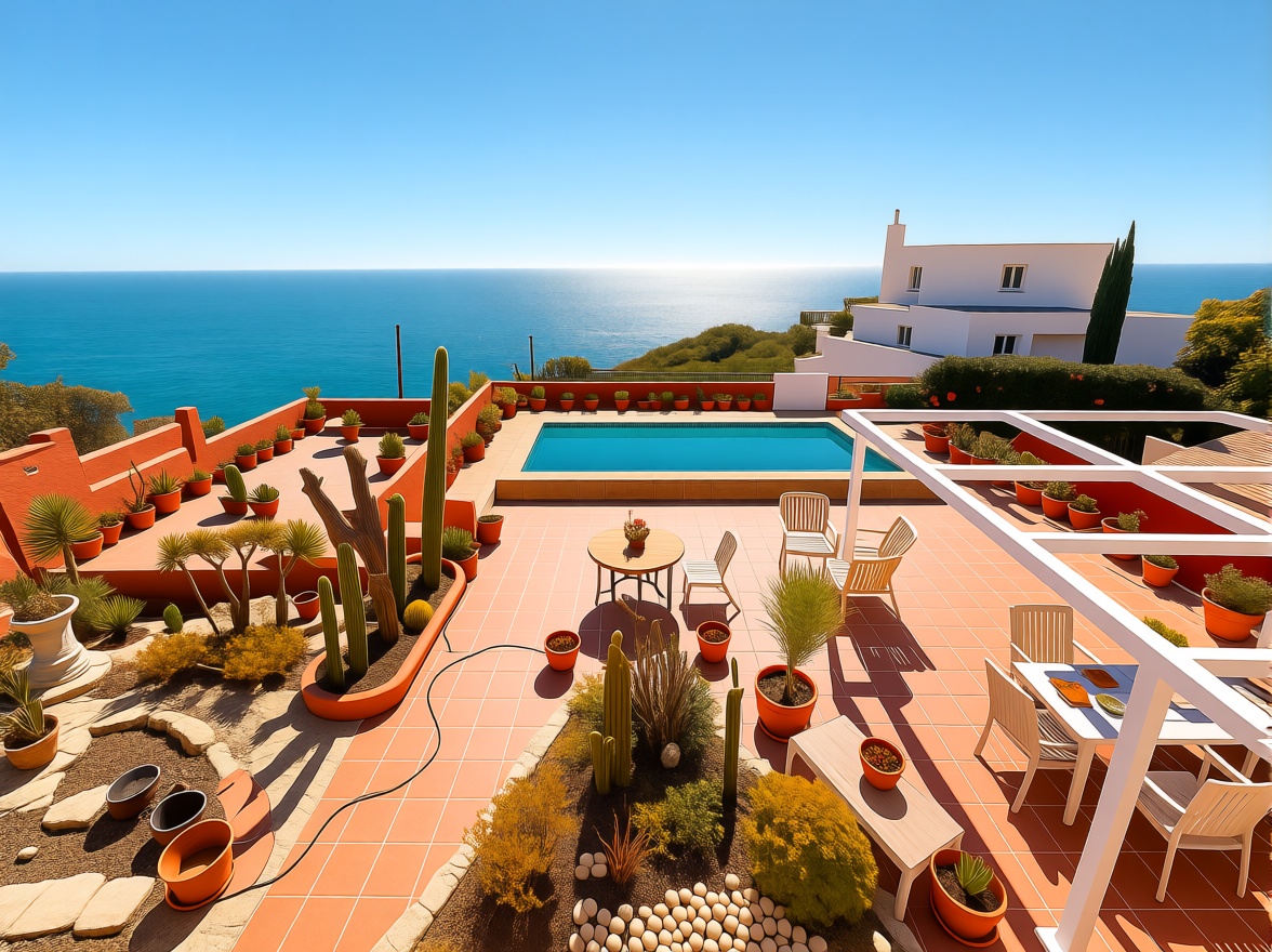 Chalet with direct beach access in La Herradura — Sea terrace