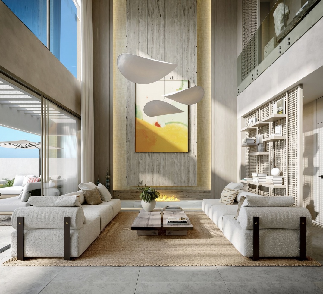 Chalet com acesso direto à praia em Almuñécar — Sala