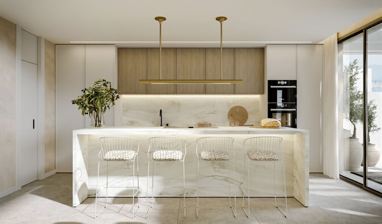 Chalet com acesso direto à praia em Almuñécar — Cozinha