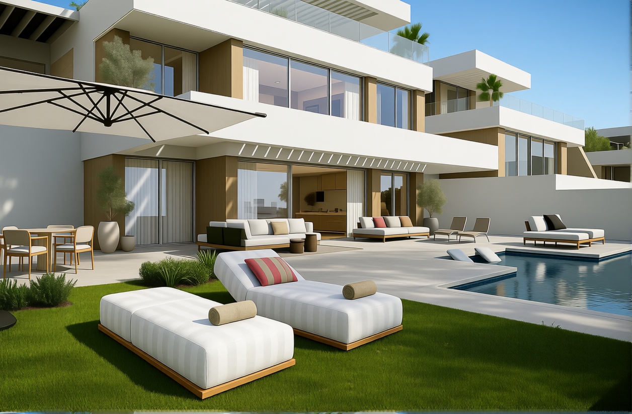 Chalet com acesso direto à praia em Almuñécar — Piscina