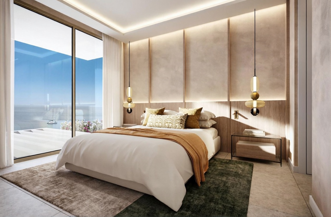Chalet avec accès direct à la plage à Almuñécar — Chambre