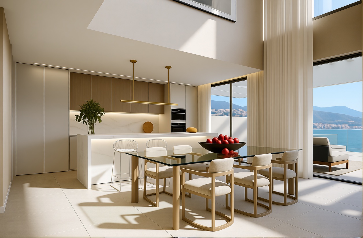 Chalet with direct beach access in La Herradura — Kitchen
