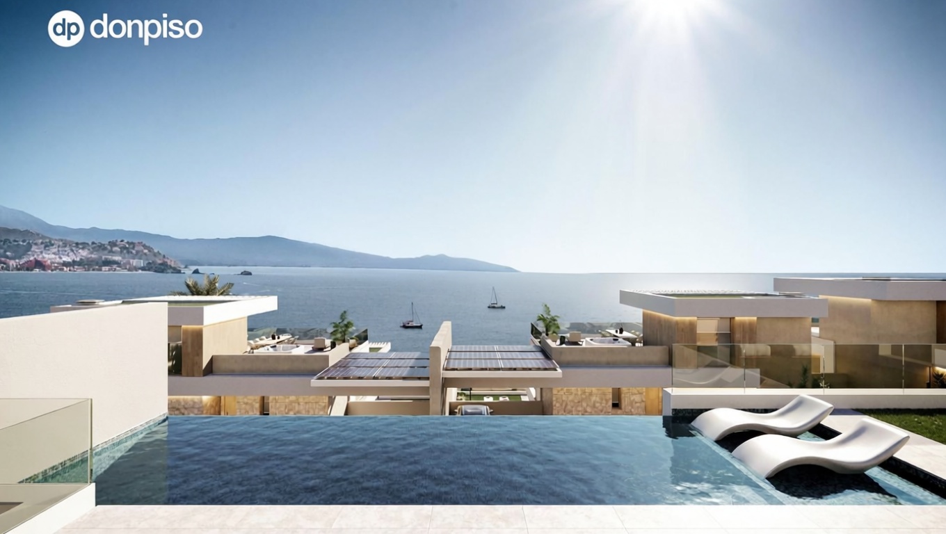 Chalet com acesso direto à praia em La Herradura — Vista mar