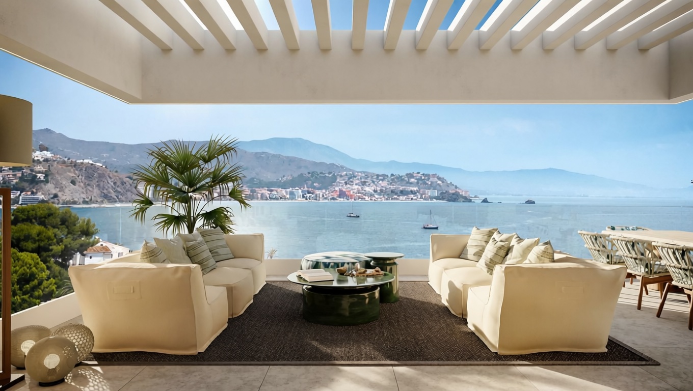 Chalet com acesso direto à praia em Almuñécar