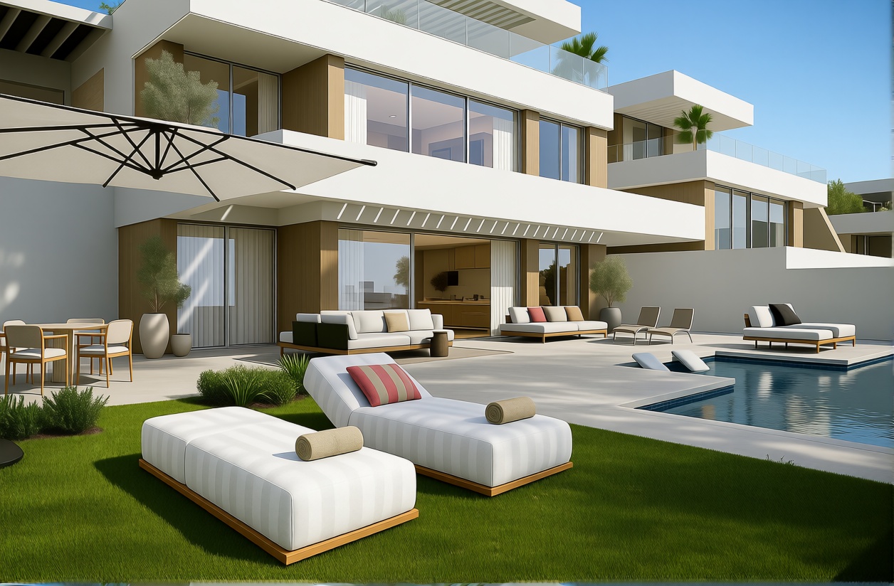 Chalet com acesso direto à praia em Almuñécar — Piscina