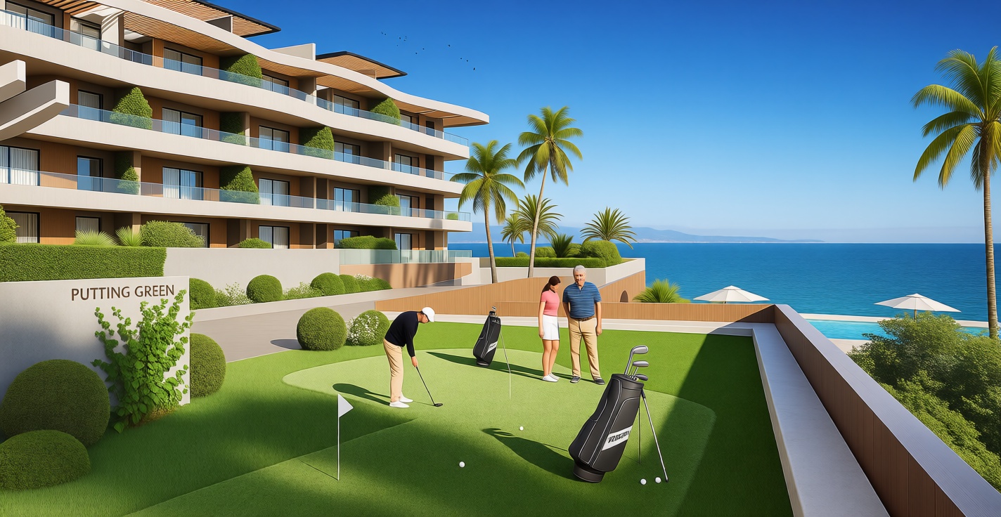 Appartement en première ligne de plage à Nerja — Vue mer