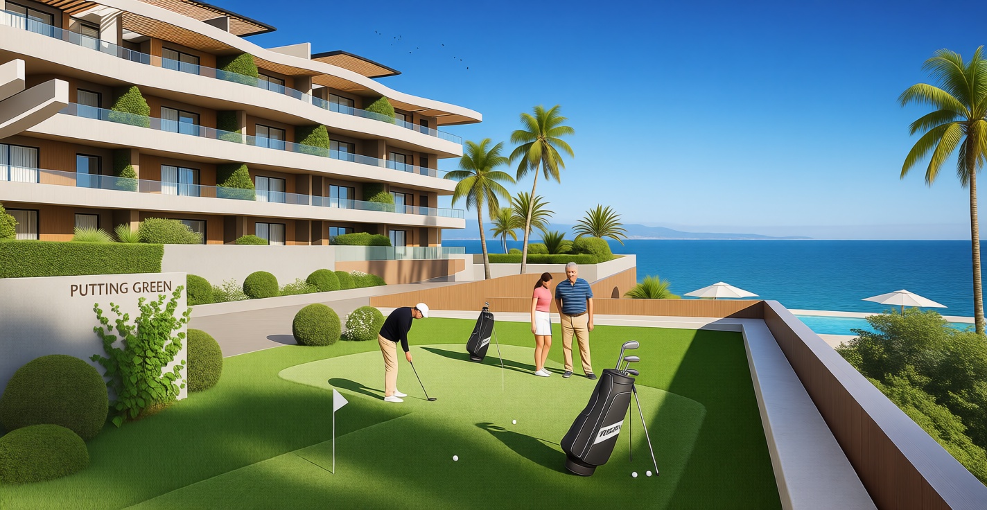Appartement en première ligne de plage à Nerja — Vue mer