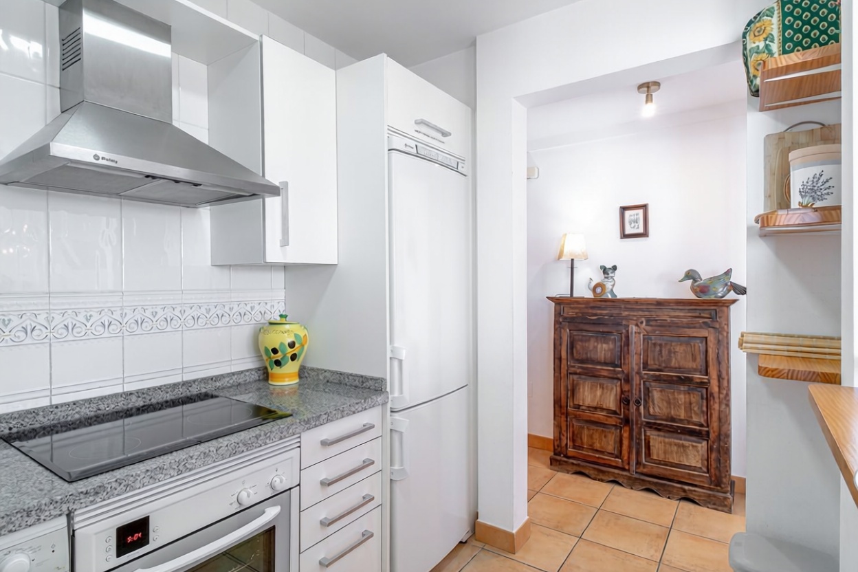Ático en primera línea de mar en Nerja — Baño