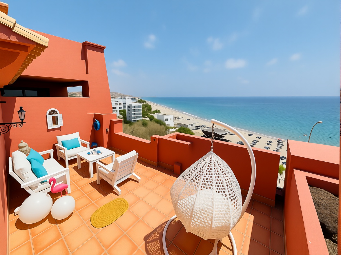 Ático em primeira linha de mar em Torrox