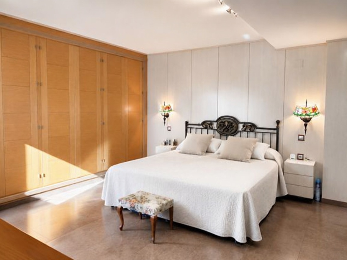 Beachfront flat in Torrox — Bedroom
