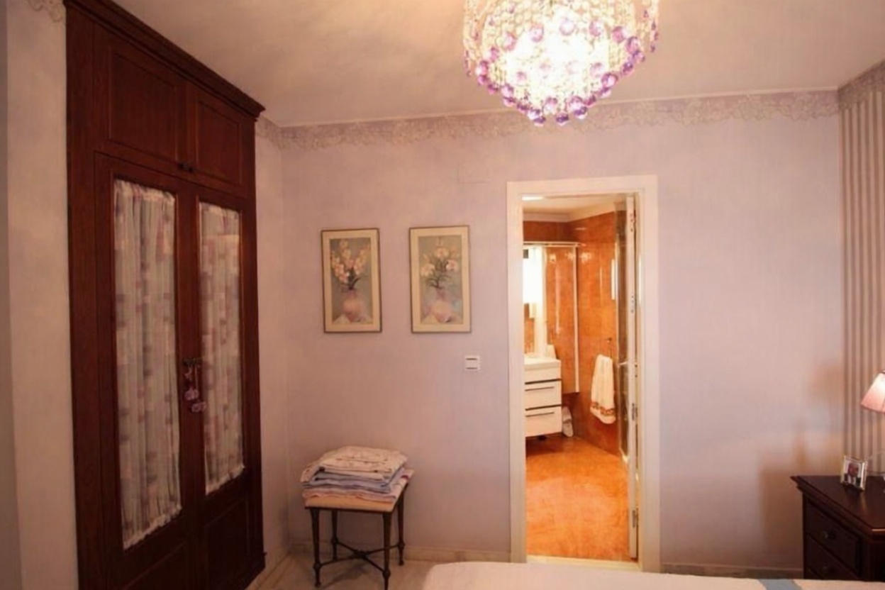 Apartamento em primeira linha de praia em Torrox — Quarto