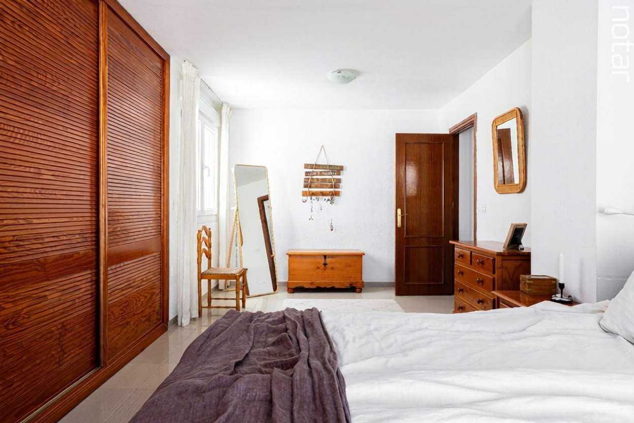 Apartamento em primeira linha de praia em Torrox — Quarto