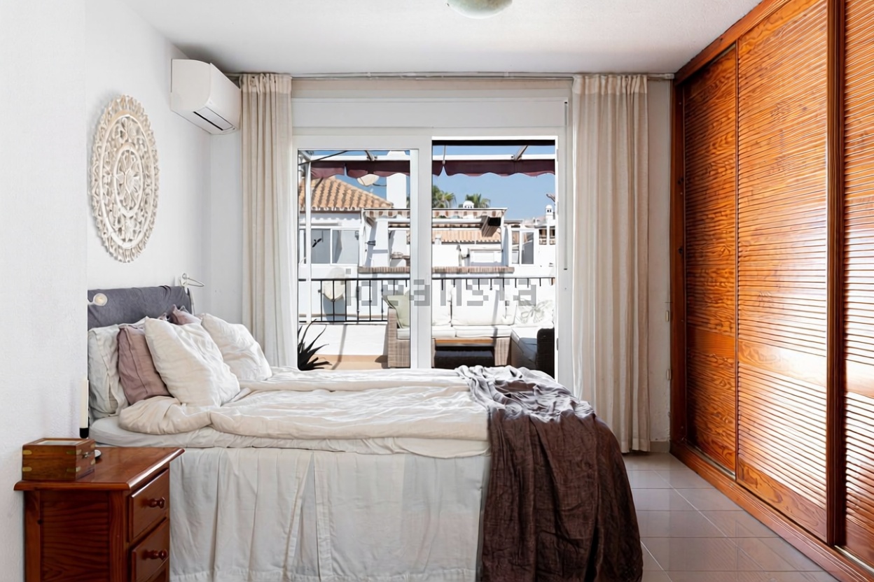 Apartamento em primeira linha de praia em Torrox — Quarto