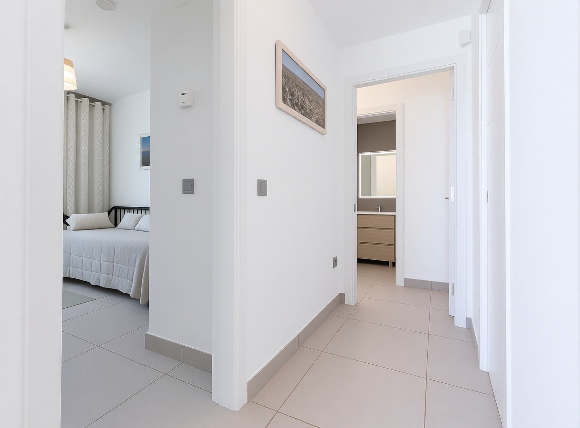 Apartamento em primeira linha de praia em Torrox — Quarto