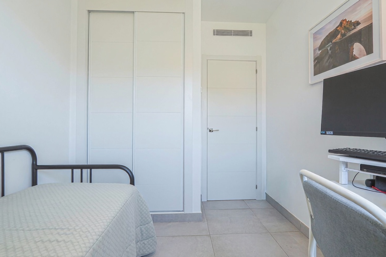 Apartamento em primeira linha de praia em Torrox — Casa banho