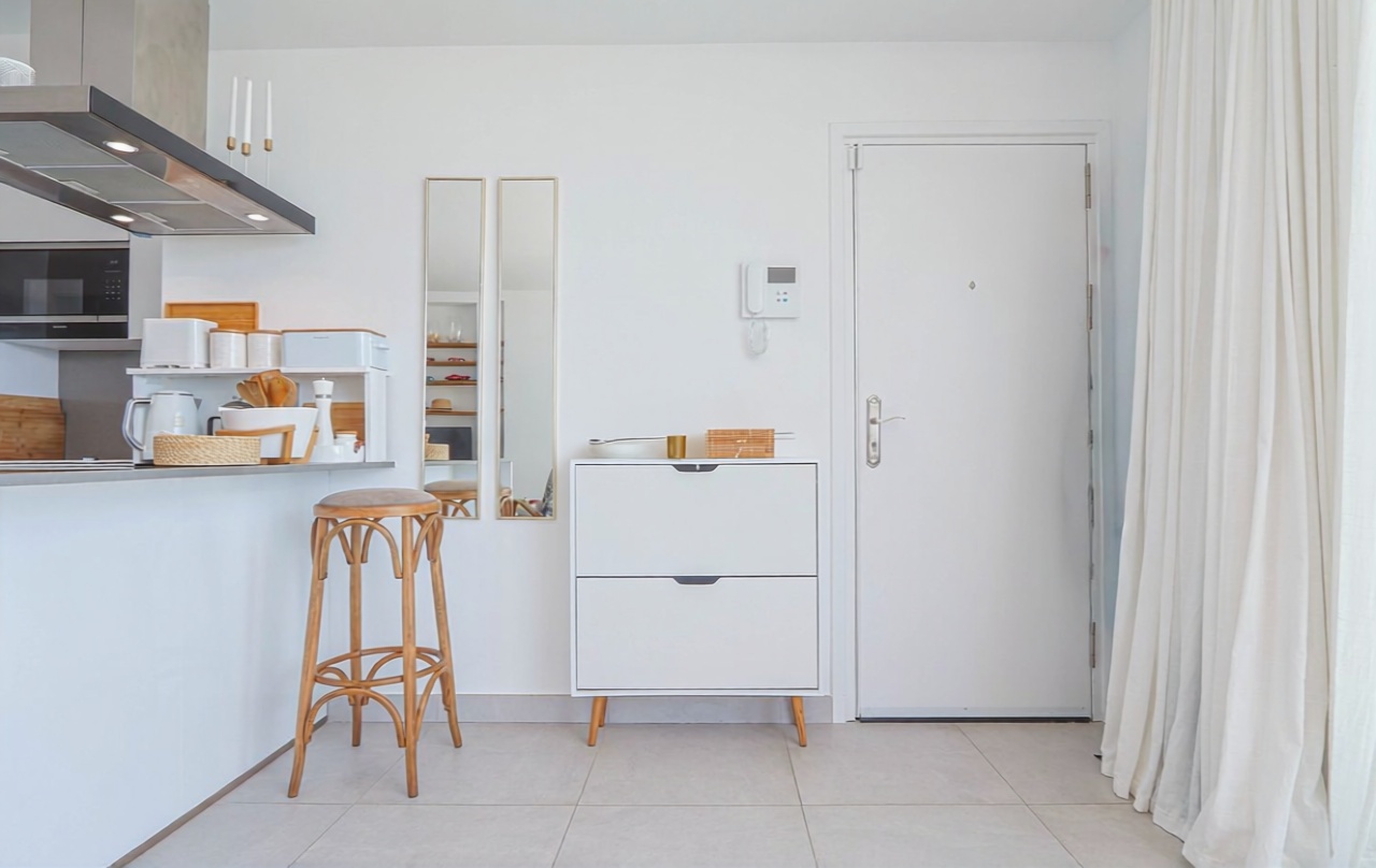 Apartamento em primeira linha de praia em Torrox — Cozinha
