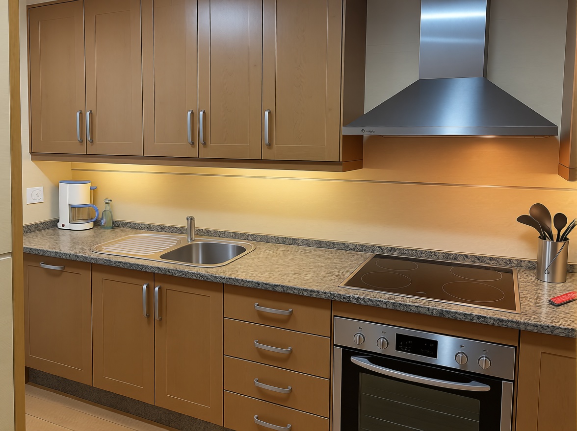 Apartamento em primeira linha de praia em Torrox — Cozinha