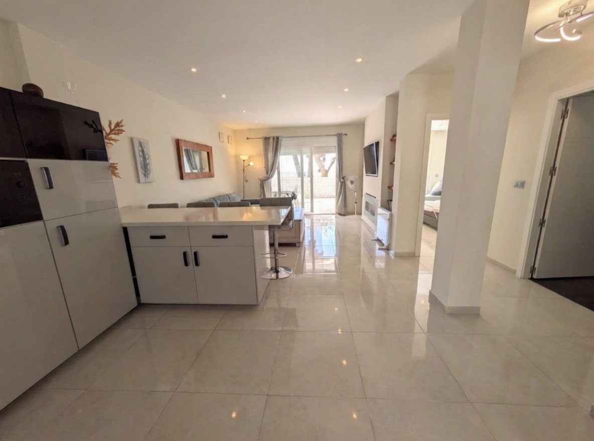 Chalet com acesso direto à praia em Torrox — Sala