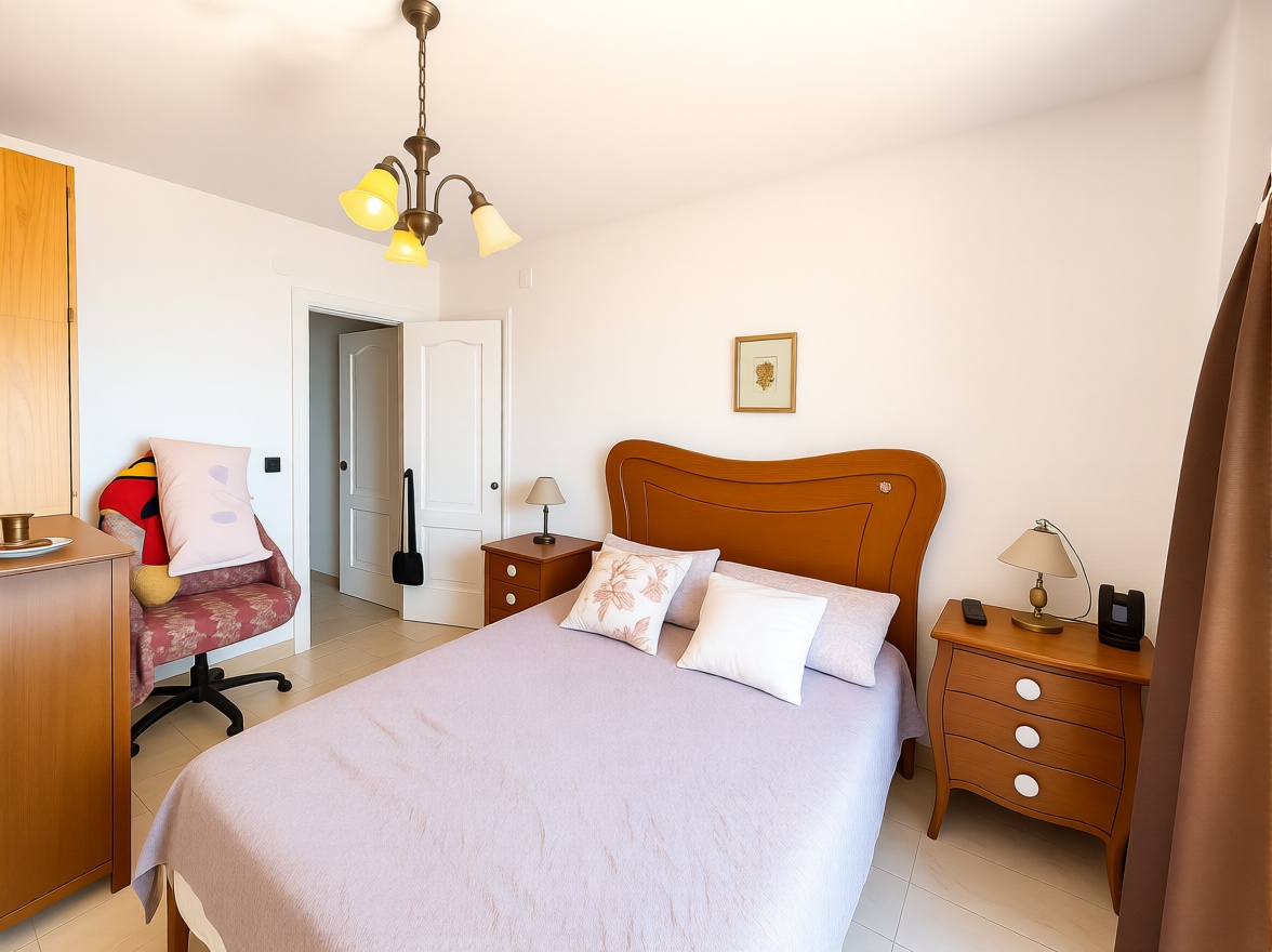 Apartamento em primeira linha de praia em Torrox — Quarto